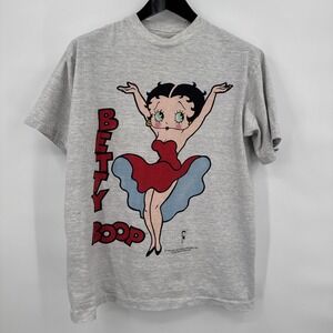 Betty Boop T-Shirt Vintage 1993 FREEZE Marilyn Monroe Double Sided One Size 90's